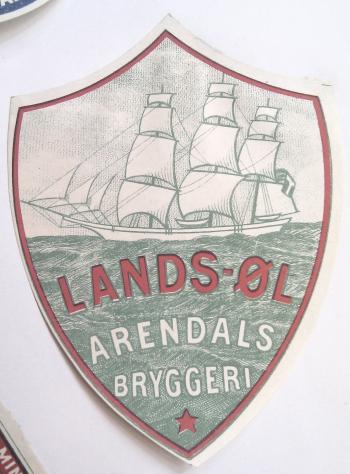 Arendals Bryggeri Lands�l fra 1931