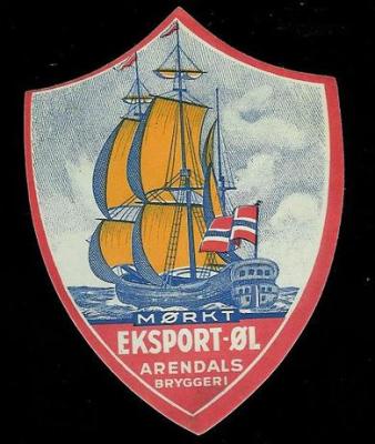 Arendals Bryggeri M�rk eksport